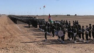 Parade militaire des forces du Sahara occidental à Tindouf [upl. by Aryam501]