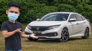 2020 Honda Civic 15L VTEC Turbo facelift review  RM135k [upl. by Kimberley]