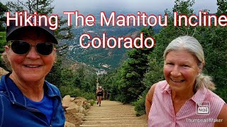 Hiking The Manitou Incline Colorado [upl. by Ominorej]