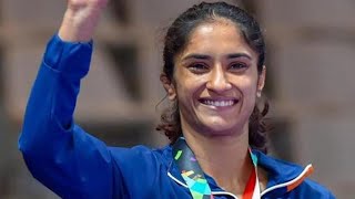 Vinesh Phogat becomes first Indian wrestler to qualify for Tokyo Olympics [upl. by Eceinahs253]