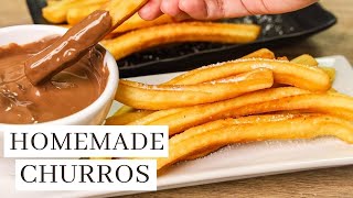 Homemade Churros  Pinoy Recipe [upl. by Sianna]