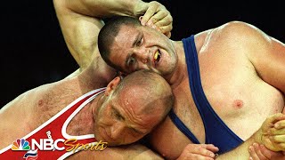 USAs Rulon Gardner stuns undefeated quotRussian Bearquot Aleksandr Karelin in Olympic epic  NBC Sports [upl. by Colbye715]