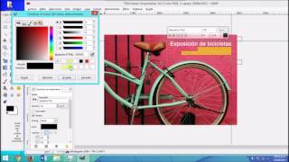 Cómo hacer un cartel en GIMP [upl. by Estey]