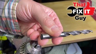 How to Install a Drill Bit [upl. by Ayram797]