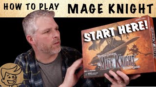 Mage Knight  How To Play  1 Start Here [upl. by Aniehs]