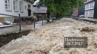 Hochwasser in Goslar [upl. by Pirozzo]