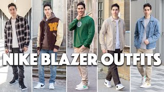 How to Style Nike Blazers  Outfit Ideas [upl. by Aihsoj]