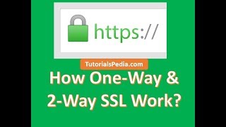 How One Way and Two Way SSL Work Mutual SSL Explained [upl. by Laertnom462]