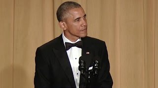 President Obamas 2015 White House Correspondents Dinner Speech [upl. by Cosme]