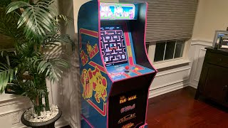 MS PACMAN Arcade1up FULL REVIEW [upl. by Asenej]