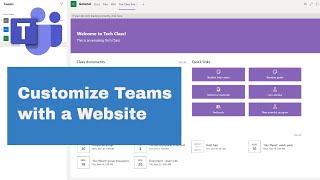 How to Build a Website in Microsoft Teams  Using SharePoint [upl. by Gabriel]