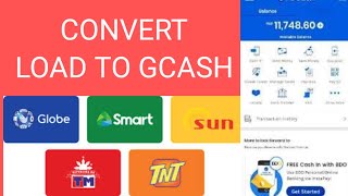 HOW TO CONVERT LOAD TO GCASH [upl. by Ssirk966]