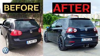 Building a VW Golf 5 GT In 3 Minutes  Project Car Transformation [upl. by Rad58]