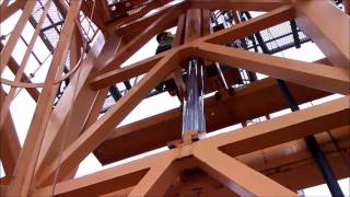 How To Operate A Tower Crane External Climbing [upl. by Bachman301]