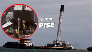 La fusée SpaceX qui a lancé Crew Dragon vers lISS a eu très chaud au retour [upl. by Wivinia]