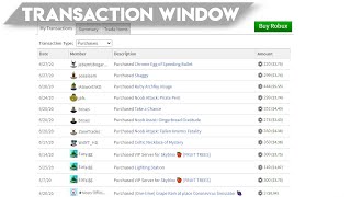 2020 How To View Your Transactions Purchases On Roblox PC  Mobile [upl. by Kus]