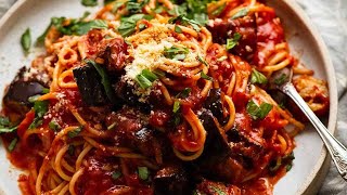 Pasta alla norma Eggplant Pasta [upl. by Audwin754]