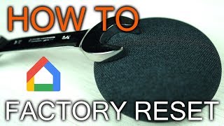 How to Factory Reset Google Mini or Nest Mini [upl. by Aralc]