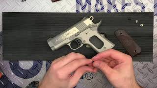 How To Change Grips On Your 1911 [upl. by Strage538]