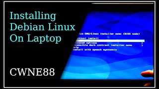 Installing Debian Linux On Laptop [upl. by Iadrahs413]