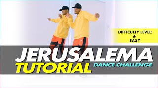 Jerusalema Dance Tutorial  Step by step [upl. by Ludie55]