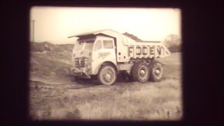 AEC Euclid Foden and Scammell Coal board dumper trials at Arkwright Colliery 1953 [upl. by Ariaj]