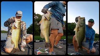 Big Bass in Public Oklahoma Lakes‼️ Dripping Springs  Okmulgee Lake🔥🔥 [upl. by Ecinereb]