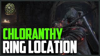 Dark Souls 3 Chloranthy Ring Location Faster Stamina Regeneration [upl. by Anaiq746]