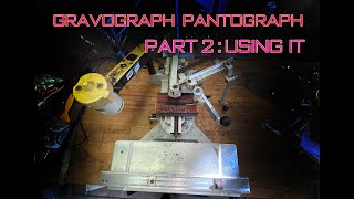 Gravograph Pantograph IM3 Part 2  Using it [upl. by Raddy]