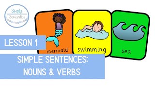 Colourful Semantics Lesson 1 Simple Sentences [upl. by Jemina]