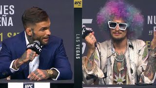 UFC 269 PreFight Press Conference Highlights [upl. by Alver]