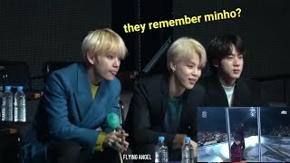 BTS Reaction to Stray Kids GDA 2019 [upl. by Rosalyn]