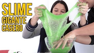 SLIME gigante con Experimentos Caseros [upl. by Erasaec31]