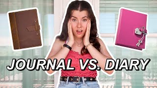 journal vs diary  whats the difference [upl. by Mar]