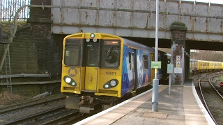 Half an Hour at 216  Birkenhead North Station 1022017  Class 507 508 terminus [upl. by Olgnaed308]