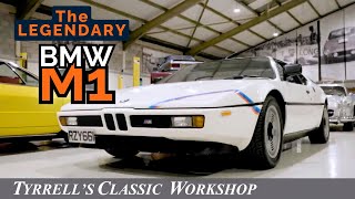 BMW M1  the Munich Masterpiece with a little help from Lamborghini  Tyrrells Classic Workshop [upl. by Afton]