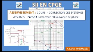 Partie3 cours correction des systèmes asservis MP PSI [upl. by Enoed254]