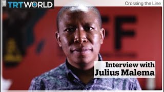 Full interview with Julius Malema  Crossing The Line [upl. by Helbonnas134]