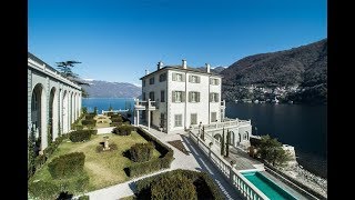 OneofaKind Villa in Laglio Como Italy  Sothebys International Realty [upl. by Temhem813]