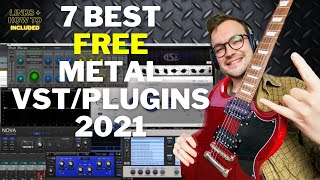 Best FREE Guitar VST Plugins For Metal StepbyStep Tutorial [upl. by Assisi154]