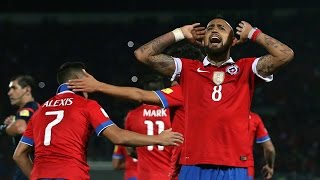 Chile 2  0 Brasil  Eliminatorias Rusia 2018  Claudio Palma [upl. by Loriner422]