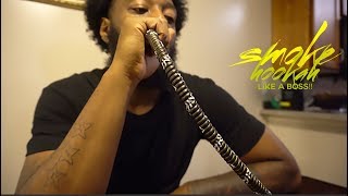 how to smoke hookah like a boss  For beginners [upl. by Jacy326]