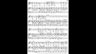 5 Sebben crudele from 24 Italian Songs piano melody with accompaniment [upl. by Atsira]