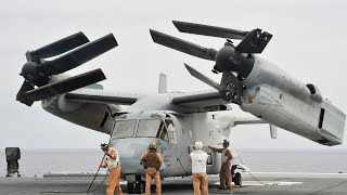 quotHelicopterTransformerquot MV22 Osprey Unfolds its Wings • Highlights [upl. by Twum366]