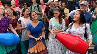 Hare Krishna kirtan by Kishori Yatra at Boston Ratha Yatra 2019 [upl. by Dallman]