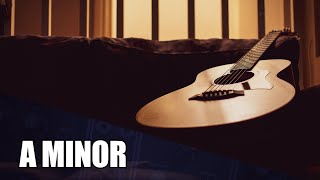 Groove Acoustic Backing Track In A Minor  Winter Jam [upl. by Moe]