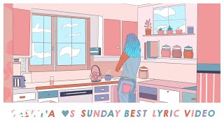 Sabrina  Sunday Best Lyric Video [upl. by Astera]