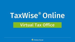 TaxWise Online Overview [upl. by Myrtice]