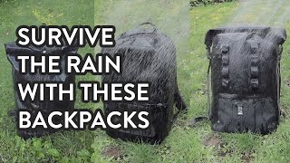 Best Waterproof Backpacks for College Commuting amp EDC [upl. by Aba]