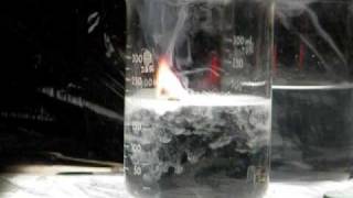 Potassium Reacts with Water [upl. by Mayhew]